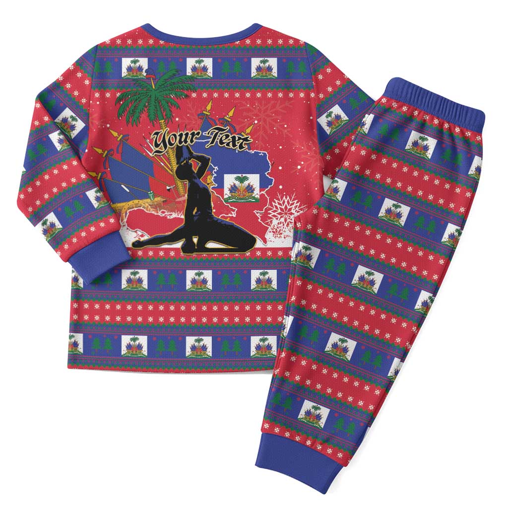 Ayiti Jwaye Nwel Christmas Pajama Set Haiti Merry Christmas - Wonder Print Shop