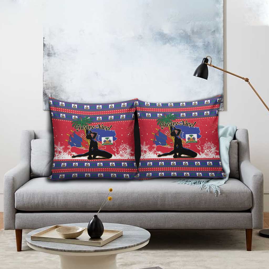 Ayiti Jwaye Nwel Pillow Cover Haiti Merry Christmas - Wonder Print Shop