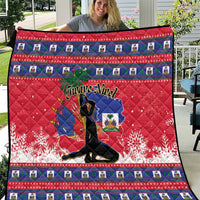 Ayiti Jwaye Nwel Quilt Haiti Merry Christmas - Wonder Print Shop