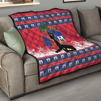 Ayiti Jwaye Nwel Quilt Haiti Merry Christmas - Wonder Print Shop
