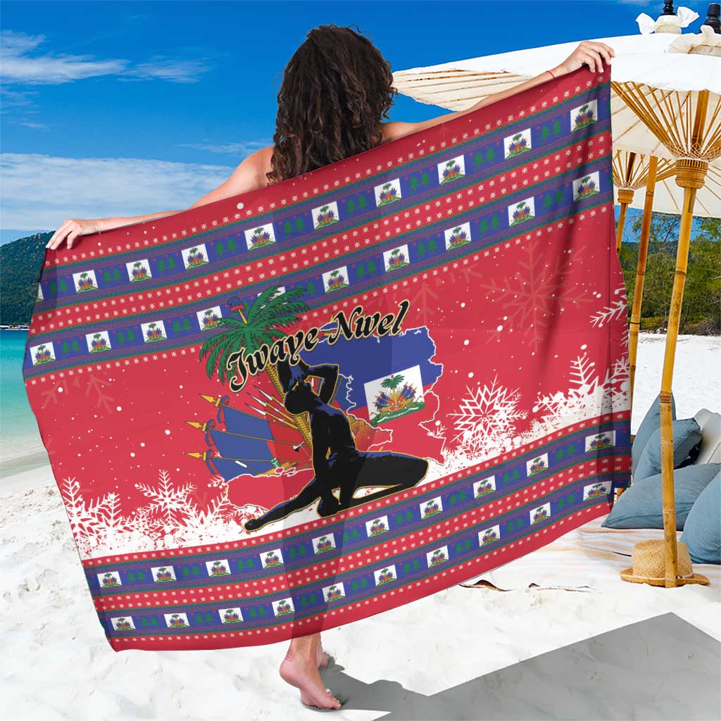 Ayiti Jwaye Nwel Sarong Haiti Merry Christmas - Wonder Print Shop
