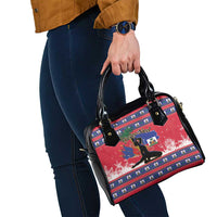 Ayiti Jwaye Nwel Shoulder Handbag Haiti Merry Christmas - Wonder Print Shop