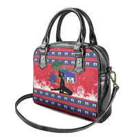 Ayiti Jwaye Nwel Shoulder Handbag Haiti Merry Christmas - Wonder Print Shop