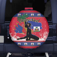 Ayiti Jwaye Nwel Spare Tire Cover Haiti Merry Christmas - Wonder Print Shop