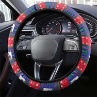 Ayiti Jwaye Nwel Steering Wheel Cover Haiti Merry Christmas - Wonder Print Shop
