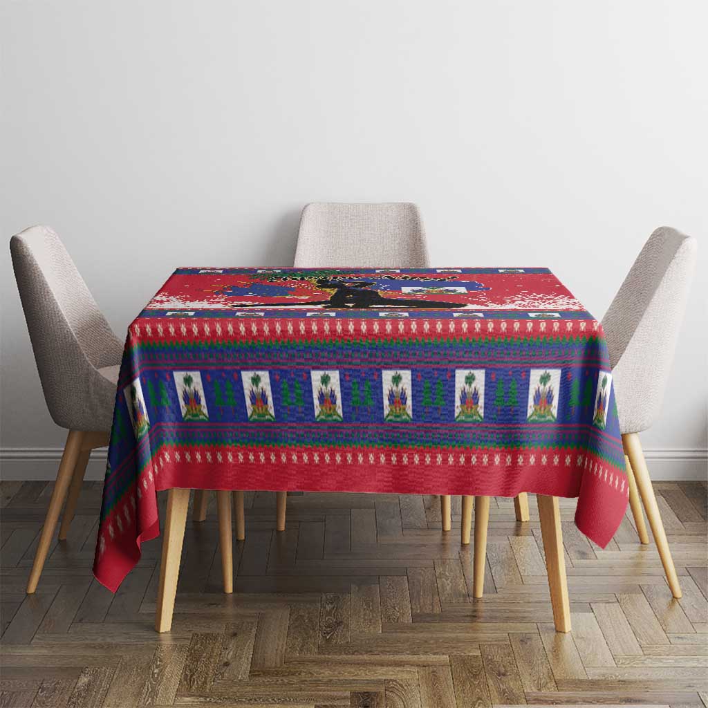 Ayiti Jwaye Nwel Tablecloth Haiti Merry Christmas - Wonder Print Shop