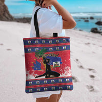 Ayiti Jwaye Nwel Tote Bag Haiti Merry Christmas - Wonder Print Shop
