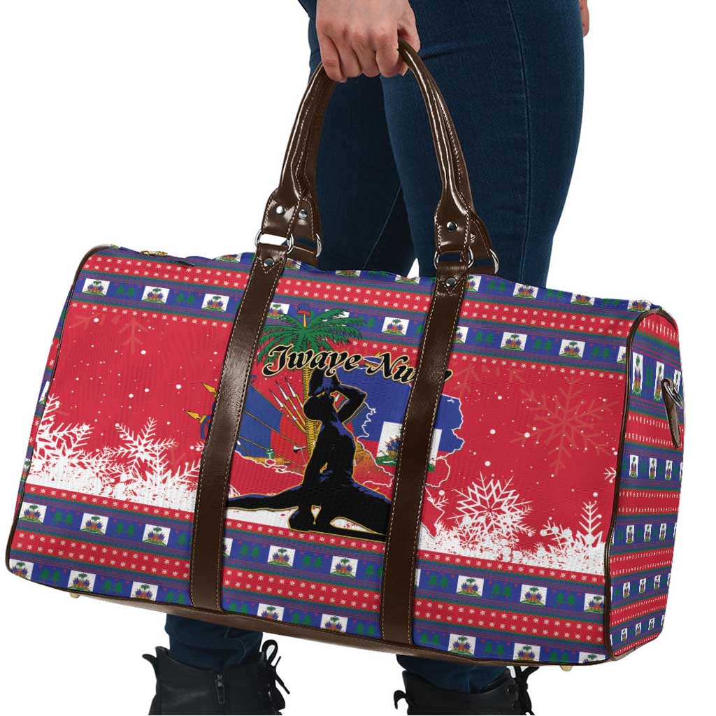 Ayiti Jwaye Nwel Travel Bag Haiti Merry Christmas - Wonder Print Shop