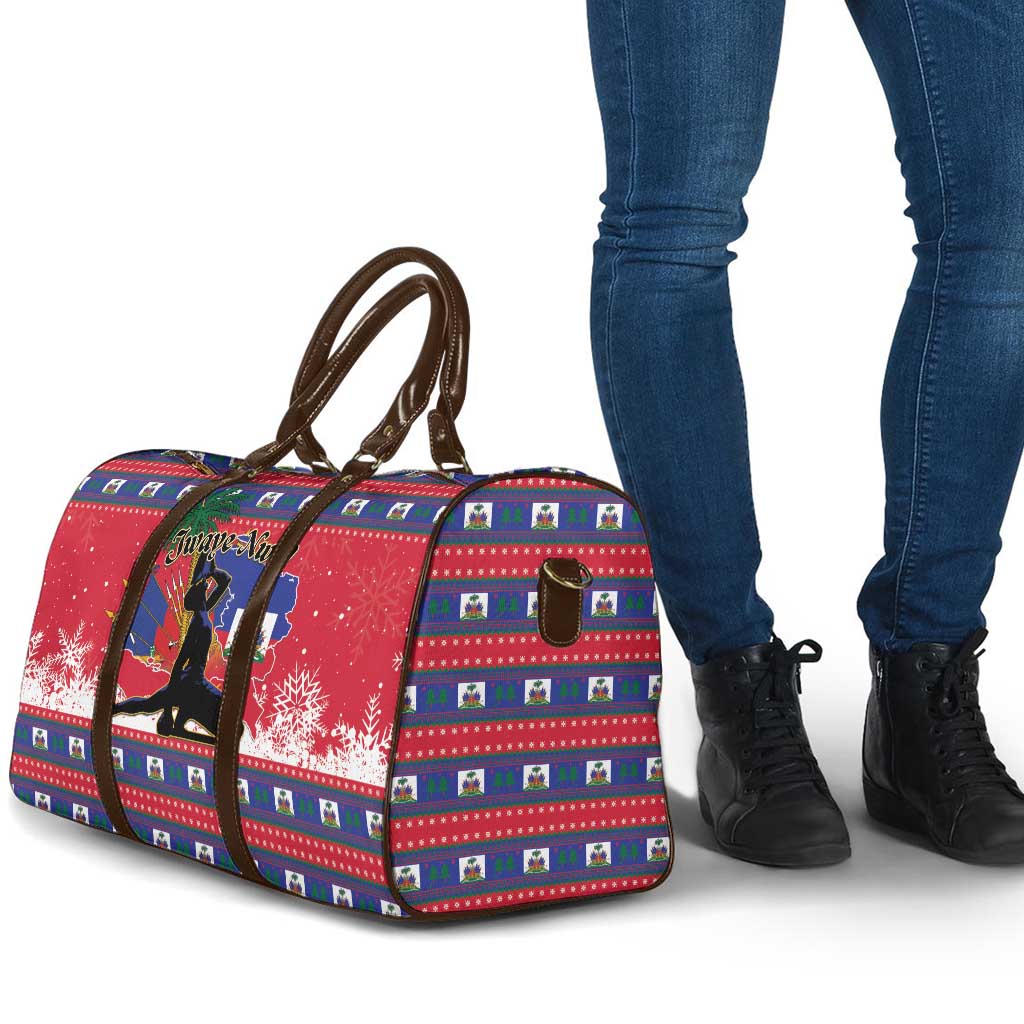 Ayiti Jwaye Nwel Travel Bag Haiti Merry Christmas - Wonder Print Shop