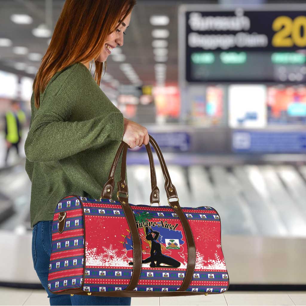 Ayiti Jwaye Nwel Travel Bag Haiti Merry Christmas - Wonder Print Shop