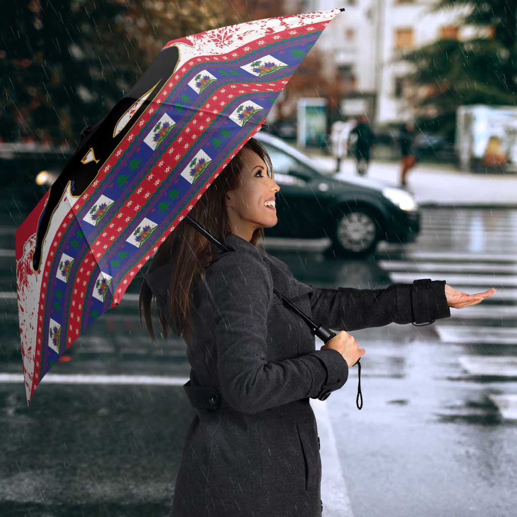 Ayiti Jwaye Nwel Umbrella Haiti Merry Christmas - Wonder Print Shop