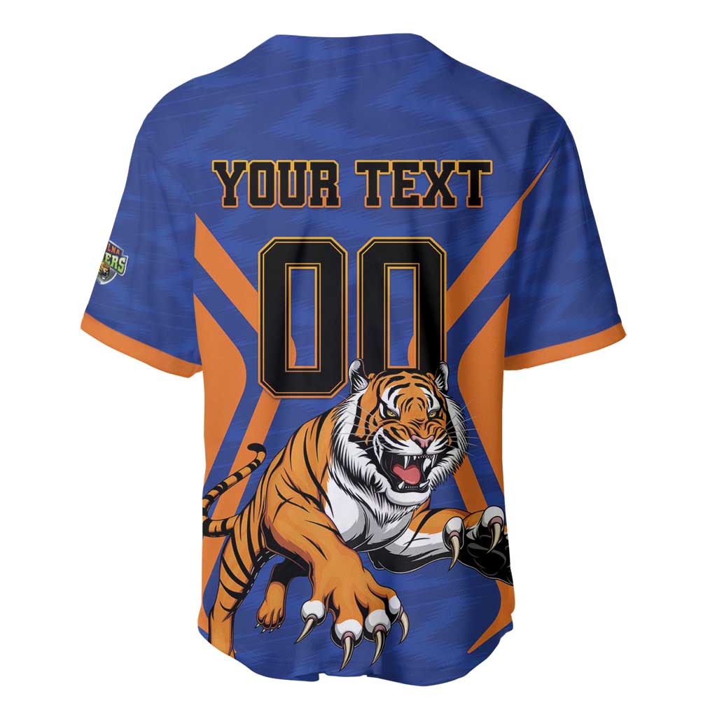 Custom Khulna Cricket Tigers Baseball Jersey Ready to Roar - Wonder Print Shop