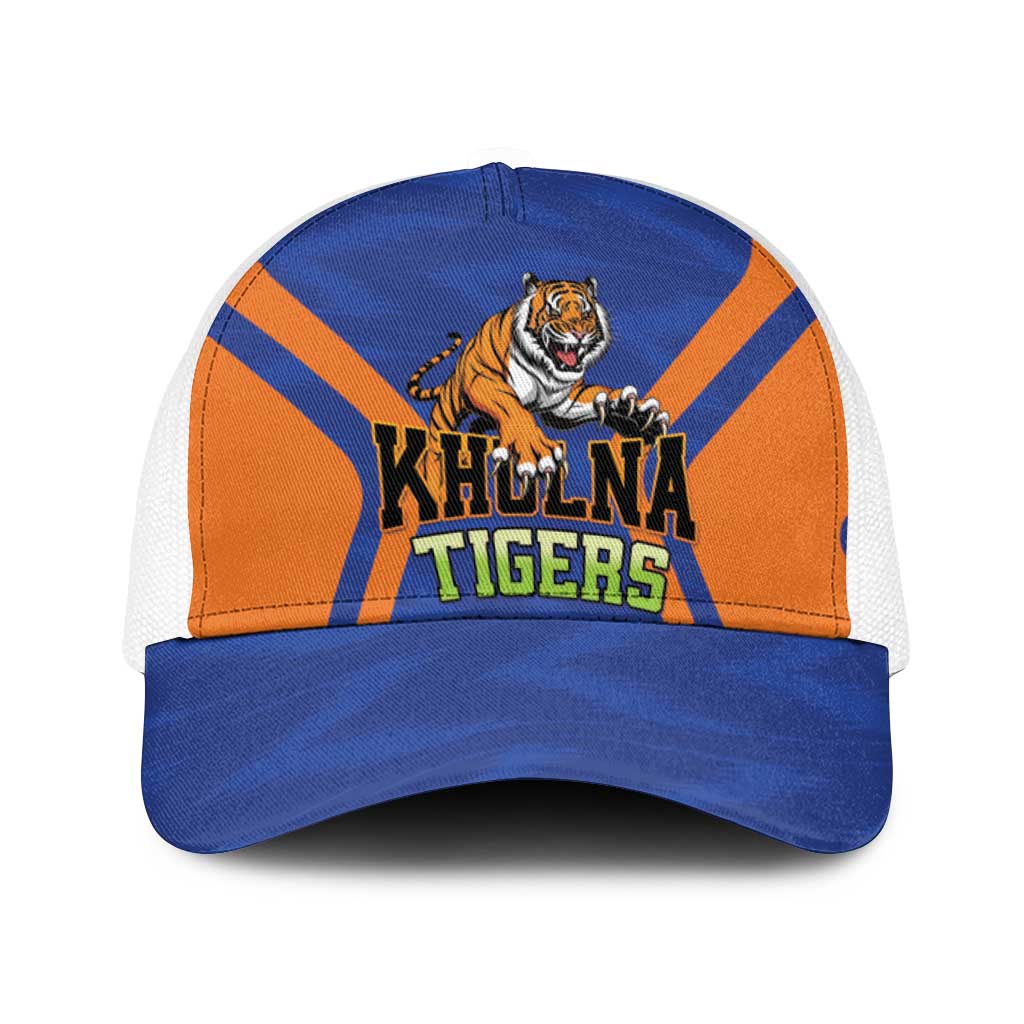 Khulna Cricket Tigers Baseball Net Cap Ready to Roar - Wonder Print Shop