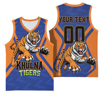 Custom Khulna Cricket Tigers Basketball Jersey Ready to Roar - Wonder Print Shop