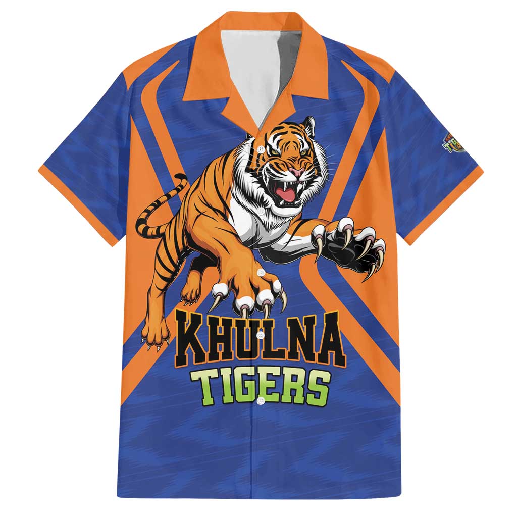 Custom Khulna Cricket Tigers Hawaiian Shirt Ready to Roar - Wonder Print Shop