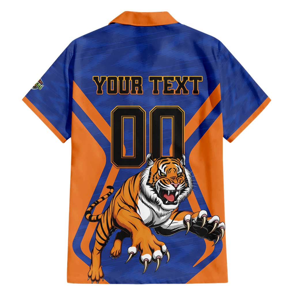 Custom Khulna Cricket Tigers Hawaiian Shirt Ready to Roar - Wonder Print Shop