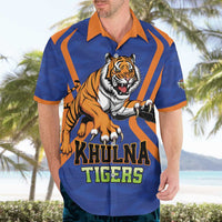Custom Khulna Cricket Tigers Hawaiian Shirt Ready to Roar - Wonder Print Shop
