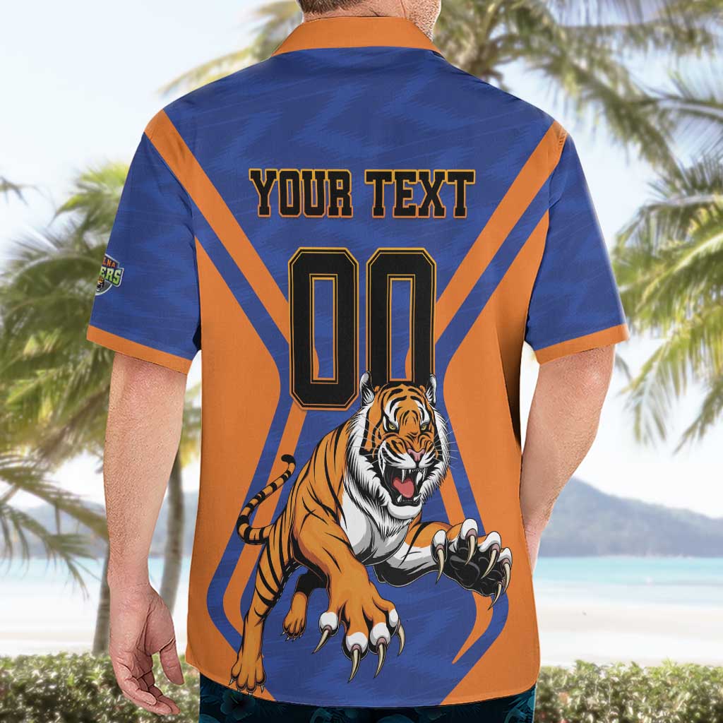 Custom Khulna Cricket Tigers Hawaiian Shirt Ready to Roar - Wonder Print Shop