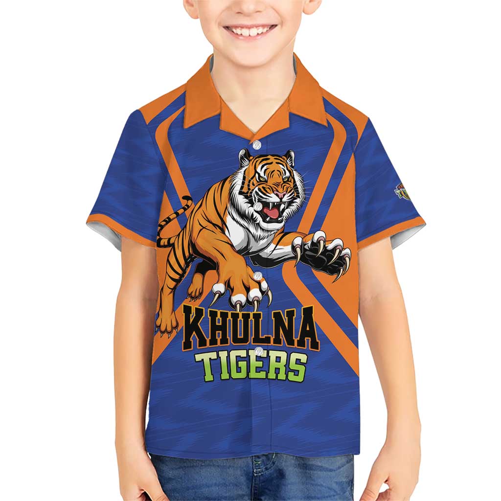 Custom Khulna Cricket Tigers Hawaiian Shirt Ready to Roar - Wonder Print Shop