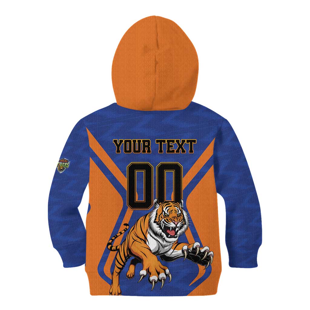 Custom Khulna Cricket Tigers Kid Hoodie Ready to Roar - Wonder Print Shop