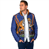 Custom Khulna Cricket Tigers Padded Jacket Ready to Roar - Wonder Print Shop