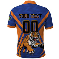 Custom Khulna Cricket Tigers Polo Shirt Ready to Roar - Wonder Print Shop