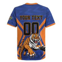 Custom Khulna Cricket Tigers Rugby Jersey Ready to Roar - Wonder Print Shop