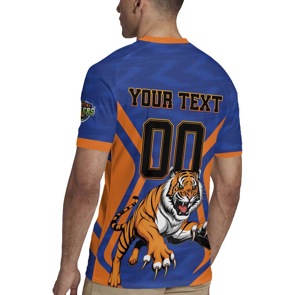 Custom Khulna Cricket Tigers Rugby Jersey Ready to Roar - Wonder Print Shop