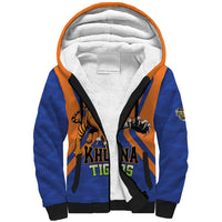 Custom Khulna Cricket Tigers Sherpa Hoodie Ready to Roar - Wonder Print Shop