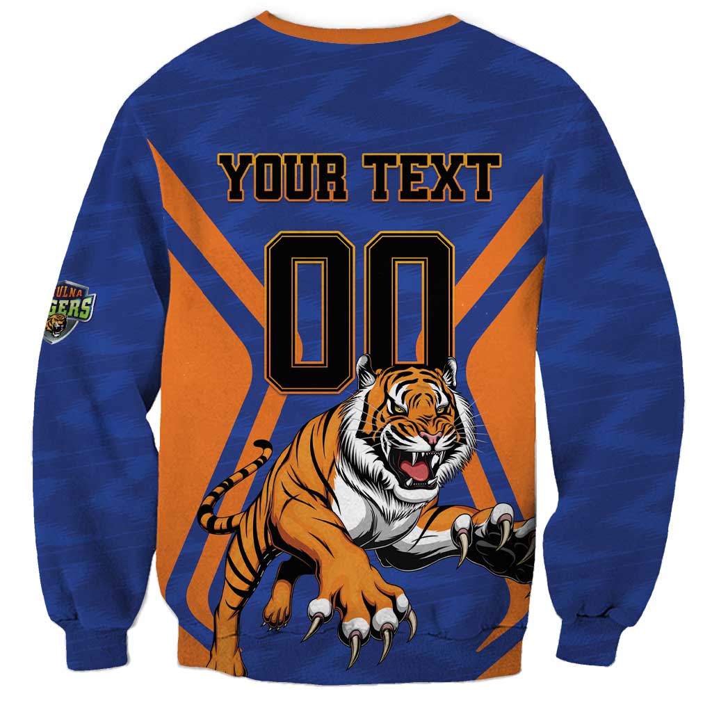 Custom Khulna Cricket Tigers Sweatshirt Ready to Roar - Wonder Print Shop