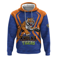 Custom Khulna Cricket Tigers Zip Hoodie Ready to Roar - Wonder Print Shop