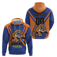 Custom Khulna Cricket Tigers Zip Hoodie Ready to Roar - Wonder Print Shop