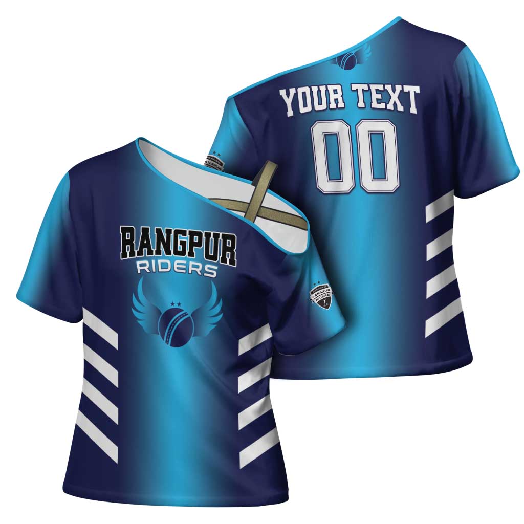 Custom Rangpur Cricket Riders Cross Shoulder Shirt Joyer Lorai - Wonder Print Shop