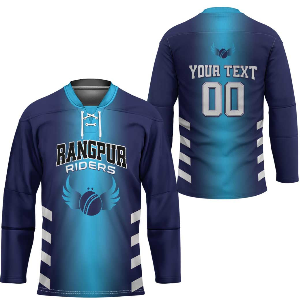 Custom Rangpur Cricket Riders Hockey Jersey Joyer Lorai - Wonder Print Shop