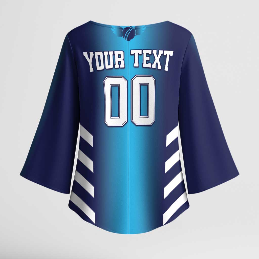 Custom Rangpur Cricket Riders Kimono Sleeve Blouse Joyer Lorai - Wonder Print Shop