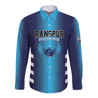 Custom Rangpur Cricket Riders Long Sleeve Button Shirt Joyer Lorai - Wonder Print Shop