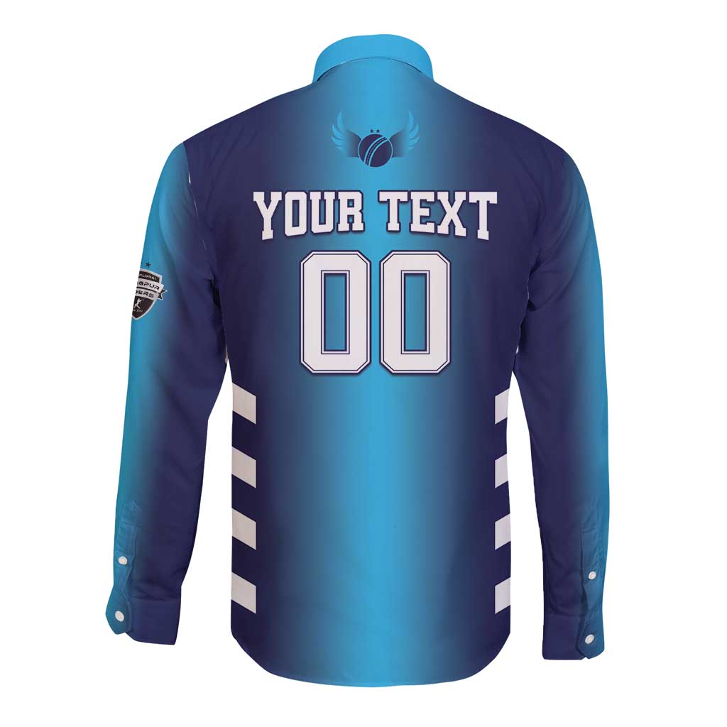 Custom Rangpur Cricket Riders Long Sleeve Button Shirt Joyer Lorai - Wonder Print Shop