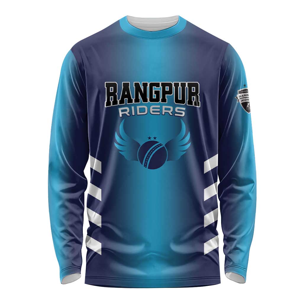 Custom Rangpur Cricket Riders Long Sleeve Shirt Joyer Lorai - Wonder Print Shop
