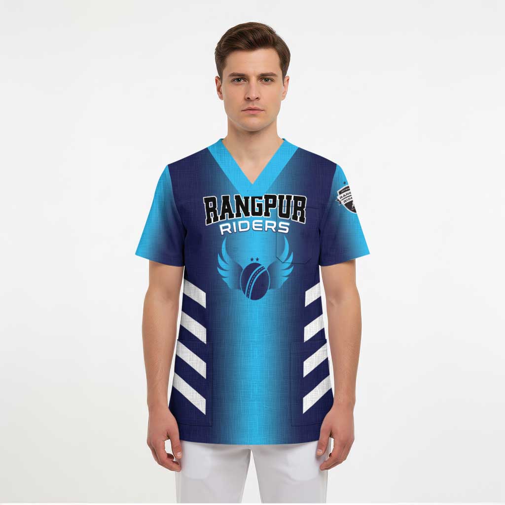 Custom Rangpur Cricket Riders Scrub Top Joyer Lorai - Wonder Print Shop