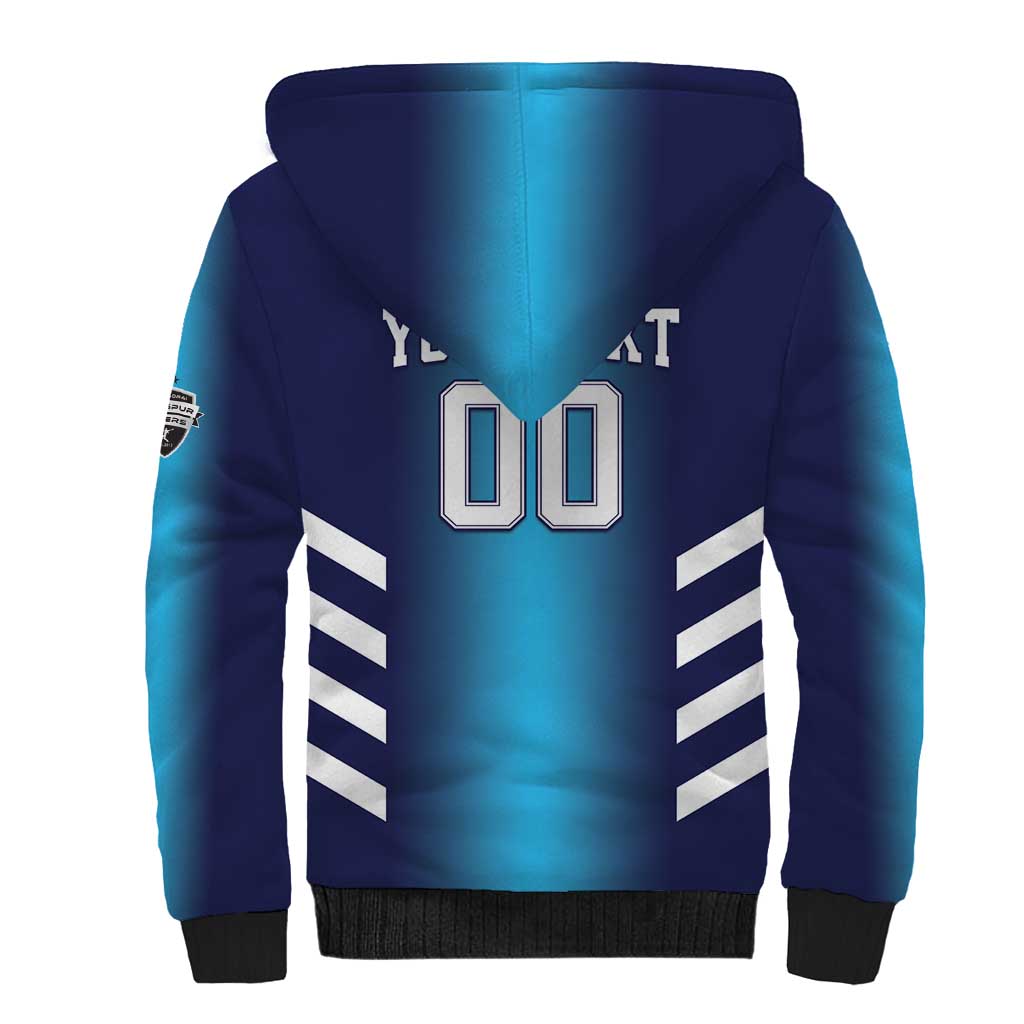 Custom Rangpur Cricket Riders Sherpa Hoodie Joyer Lorai - Wonder Print Shop