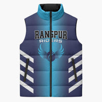 Custom Rangpur Cricket Riders Sleeveless Puffer Jacket Joyer Lorai - Wonder Print Shop