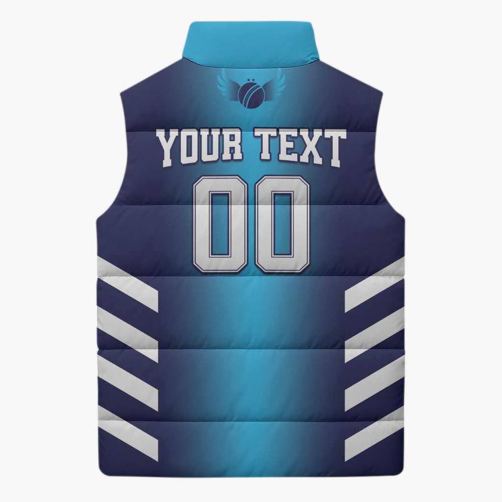 Custom Rangpur Cricket Riders Sleeveless Puffer Jacket Joyer Lorai - Wonder Print Shop