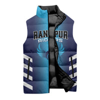 Custom Rangpur Cricket Riders Sleeveless Puffer Jacket Joyer Lorai - Wonder Print Shop
