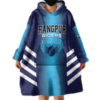 Custom Rangpur Cricket Riders Wearable Blanket Hoodie Joyer Lorai - Wonder Print Shop