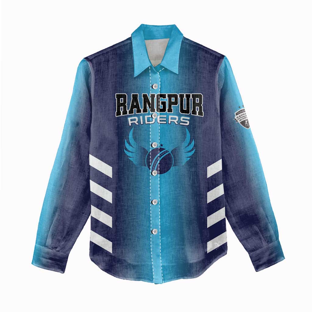 Custom Rangpur Cricket Riders Women Casual Shirt Joyer Lorai - Wonder Print Shop