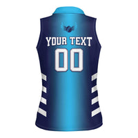 Custom Rangpur Cricket Riders Women Sleeveless Polo Shirt Joyer Lorai - Wonder Print Shop