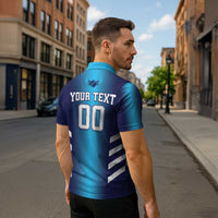 Custom Rangpur Cricket Riders Zipper Polo Shirt Joyer Lorai - Wonder Print Shop