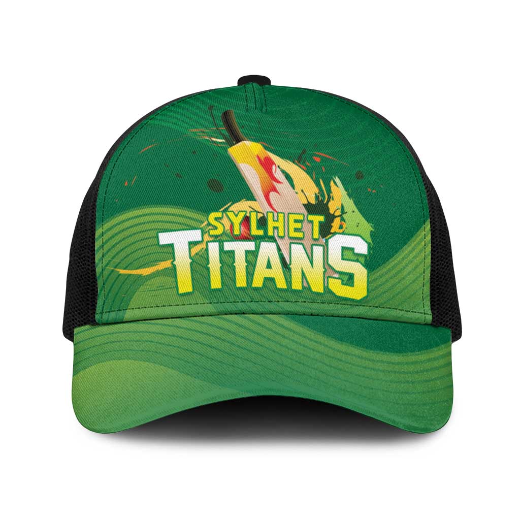 Sylhet Cricket Titans Baseball Net Cap Rise Of Titans - Wonder Print Shop