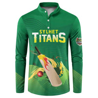 Custom Sylhet Cricket Titans Button Sweatshirt Rise Of Titans - Wonder Print Shop