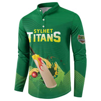 Custom Sylhet Cricket Titans Button Sweatshirt Rise Of Titans - Wonder Print Shop
